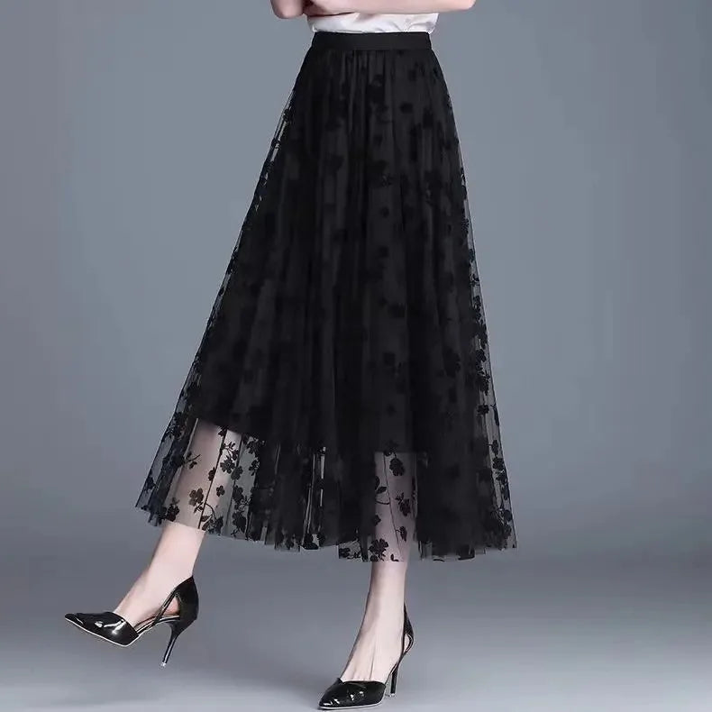 Floral Loose Skirt
