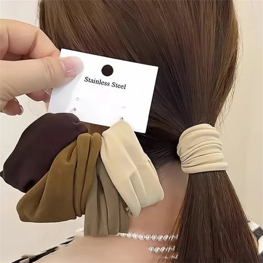 4 Set Solid Widen Thicken Hair Band