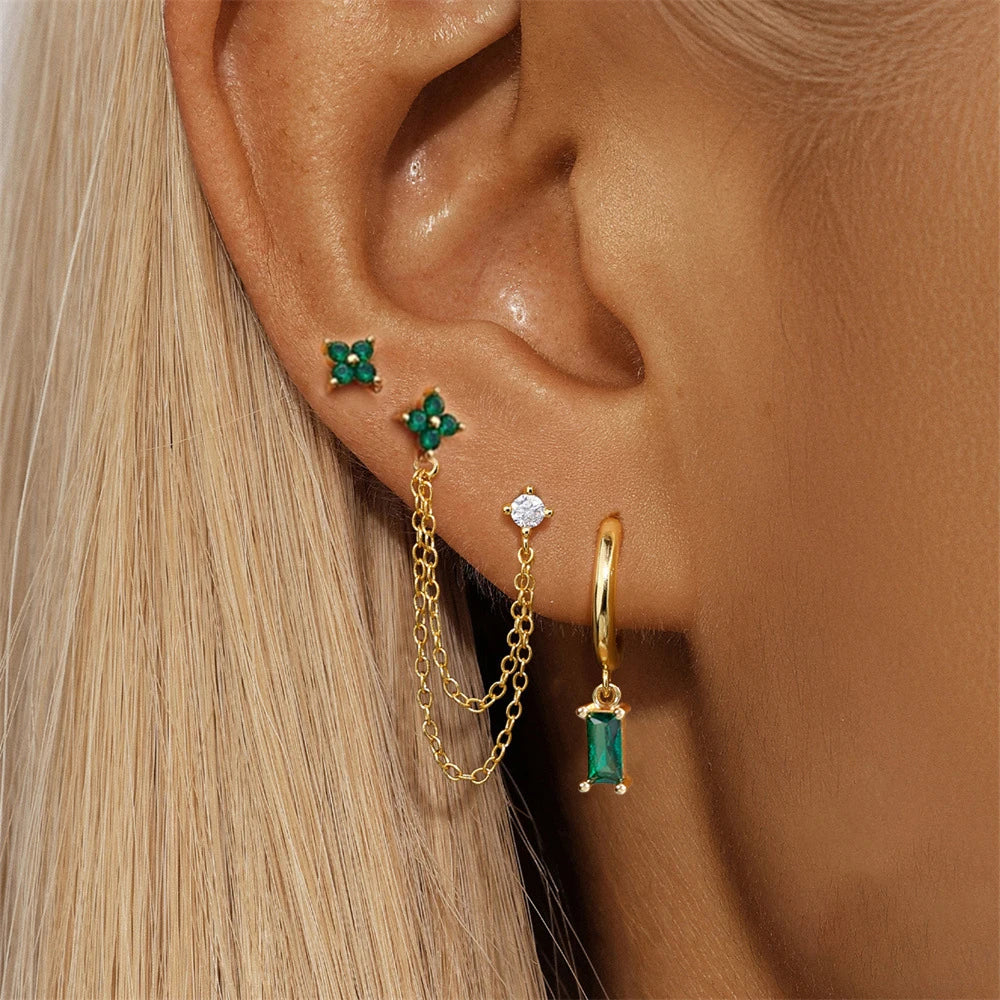 3PCS Exquisite Constellation Earrings