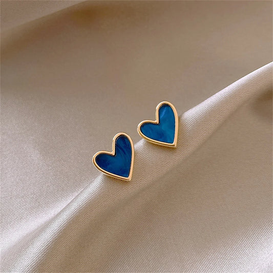 Heart Stud Earrings